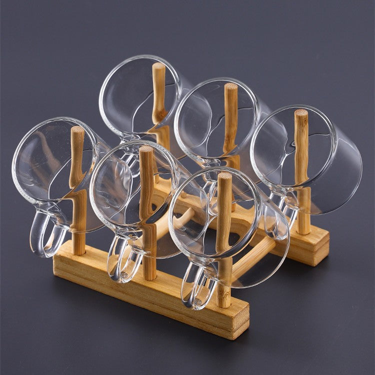 Everypax Clear Glass Teapot and Cup Set for Loose-Leaf Tea – product photograph 2
