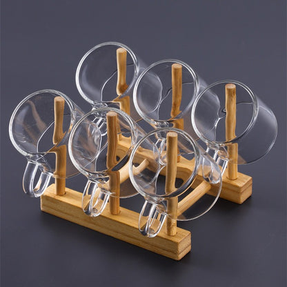 Everypax Clear Glass Teapot and Cup Set for Loose-Leaf Tea – product photograph 2