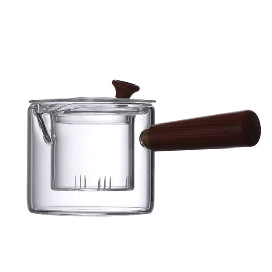Everypax Clear Glass Teapot and Cup Set for Loose-Leaf Tea – product photograph 1